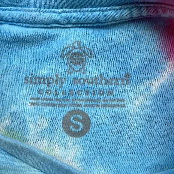 Simply Southern “Mud Hair Don’t Care” Tie Dye Jeep T-Shirt, Women’s Small EUC - Picture 4 of 6